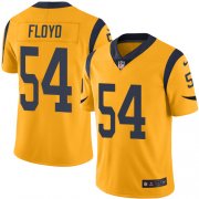 Wholesale Cheap Nike Rams #54 Leonard Floyd Gold Men's Stitched NFL Limited Rush Jersey