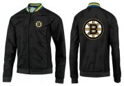 Wholesale Cheap NHL Boston Bruins Zip Jackets Black-3
