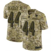 Wholesale Cheap Nike Falcons #44 Vic Beasley Jr Camo Men's Stitched NFL Limited 2018 Salute To Service Jersey