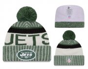 Wholesale Cheap NFL New York Jets Logo Stitched Knit Beanies 002