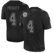 Wholesale Cheap Dallas Cowboys #4 Dak Prescott Men's Nike Black 2019 Salute to Service Limited Stitched NFL Jersey