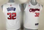 Wholesale Cheap Los Angeles Clippers #32 Blake Griffin White Womens Jersey
