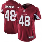 Wholesale Cheap Nike Cardinals #48 Isaiah Simmons Red Team Color Women's Stitched NFL Vapor Untouchable Limited Jersey