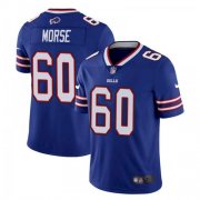 Wholesale Cheap Men's Buffalo Bills #60 Mitch Morse Stitched Vapor Untouchable Limited Blue Jersey