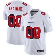 Wholesale Cheap Houston Texans Custom White Men's Nike Team Logo Dual Overlap Limited NFL Jersey