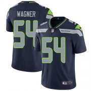 Wholesale Cheap Nike Seahawks #54 Bobby Wagner Steel Blue Team Color Men's Stitched NFL Vapor Untouchable Limited Jersey