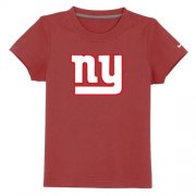 Wholesale Cheap New York Giants Sideline Legend Authentic Logo Youth T-Shirt Red