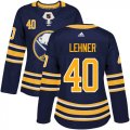 Wholesale Cheap Adidas Sabres #40 Robin Lehner Navy Blue Home Authentic Women's Stitched NHL Jersey