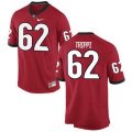 Wholesale Cheap Men's Georgia Bulldogs #62 Charley Trippi Red Stitched College Football 2016 Nike NCAA Jersey