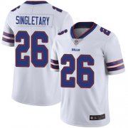 Wholesale Cheap Nike Bills #26 Devin Singletary White Men's Stitched NFL Vapor Untouchable Limited Jersey
