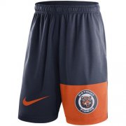 Wholesale Cheap Men's Detroit Tigers Nike Navy Cooperstown Collection Dry Fly Shorts