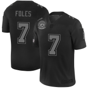 Wholesale Cheap Jacksonville Jaguars #7 Nick Foles Men's Nike Black 2019 Salute to Service Limited Stitched NFL Jersey