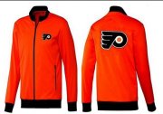 Wholesale Cheap NHL Philadelphia Flyers Zip Jackets Orange