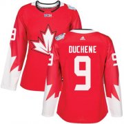 Wholesale Cheap Team Canada #9 Matt Duchene Red 2016 World Cup Women's Stitched NHL Jersey