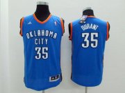 Cheap Oklahoma City Thunder #35 Kevin Durant Blue Kids Jersey