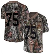 Wholesale Cheap Nike Giants #75 Cameron Fleming Camo Men's Stitched NFL Limited Rush Realtree Jersey