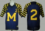 Wholesale Cheap Michigan Wolverines #2 Charles Woodson Navy Blue Under The Lights Jersey