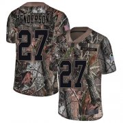 Wholesale Cheap Nike Rams #27 Darrell Henderson Camo Men's Stitched NFL Limited Rush Realtree Jersey