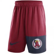 Wholesale Cheap Men's Los Angeles Angels of Anaheim Nike Red Cooperstown Collection Dry Fly Shorts