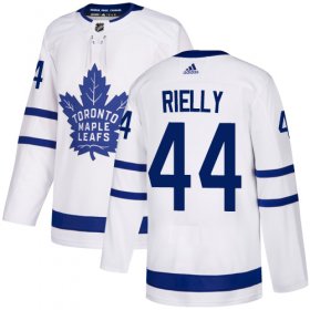 Wholesale Cheap Adidas Maple Leafs #18 Andreas Johnsson White 2019 St. Patrick\'s Day Authentic Player Stitched Youth NHL Jersey