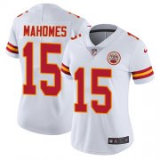 Wholesale Cheap Nike Chiefs #15 Patrick Mahomes White Women's Stitched NFL Vapor Untouchable Limited Jersey