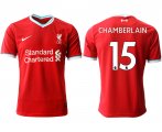 Wholesale Cheap Men 2020-2021 club Liverpool home aaa version 15 red Soccer Jerseys