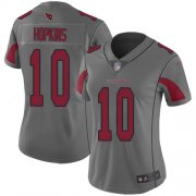 Wholesale Cheap Nike Cardinals #10 DeAndre Hopkins Silver Women's Stitched NFL Limited Inverted Legend Jersey