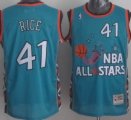 Wholesale Cheap NBA 1996 All-Star #41 Glenn Rice Green Swingman Throwback Jersey