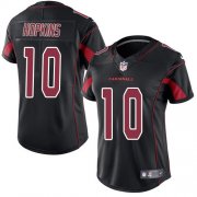 Wholesale Cheap Nike Cardinals #10 DeAndre Hopkins Black Women's Stitched NFL Limited Rush Jersey