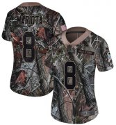Wholesale Cheap Nike Titans #8 Marcus Mariota Camo Women's Stitched NFL Limited Rush Realtree Jersey