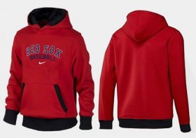 Wholesale Cheap Boston Red Sox Pullover Hoodie Red & Black