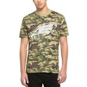 Wholesale Cheap Men's Philadelphia Eagles '47 Camo Alpha T-Shirt
